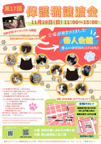 第１７回保護猫譲渡会