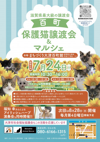 百町保護猫譲渡会＆マルシェ