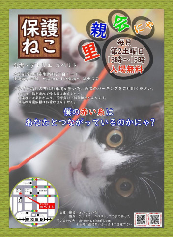 第43回　保護ねこ里親会にゃ