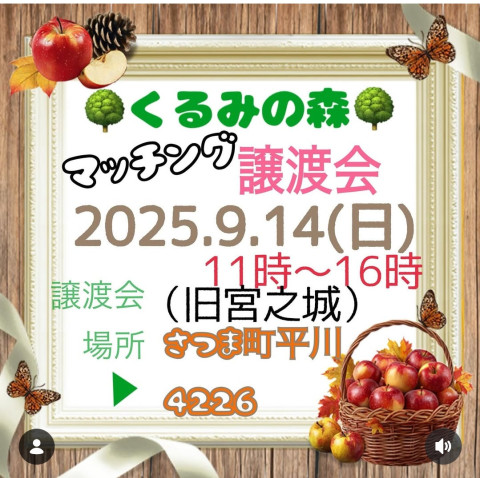 マッチング譲渡会