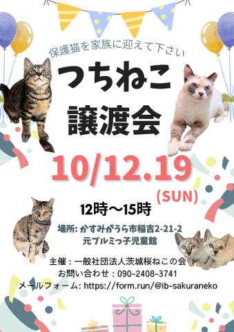 つちねこ譲渡会