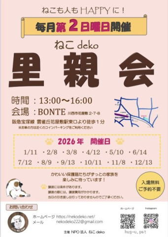 ねこdeko里親会