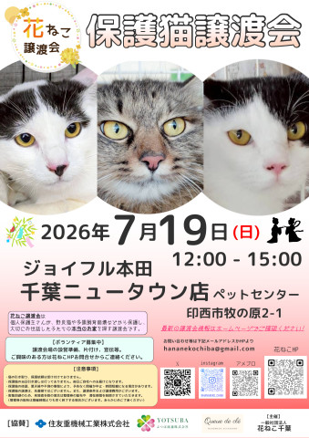 花ねこ譲渡会