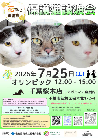 花ねこ譲渡会