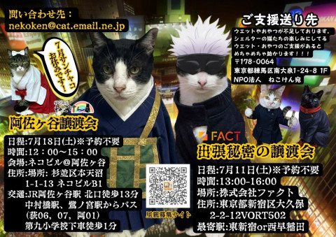 あさがや譲渡会