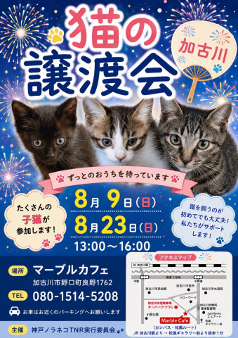「マーブルカフェ」譲渡会