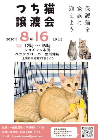 つちねこ譲渡会