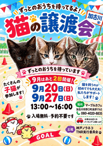 「マーブルカフェ」譲渡会