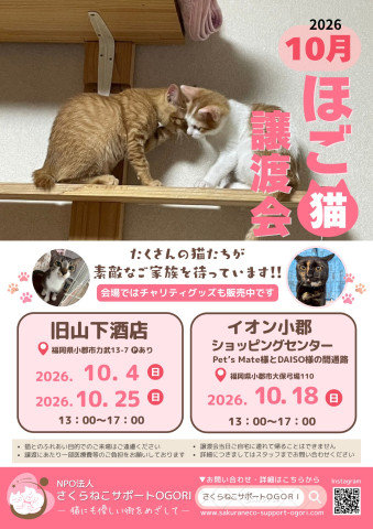 NPO法人さくらねこサポートOGORI