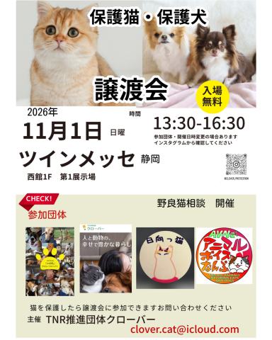 保護猫・保護犬譲渡会