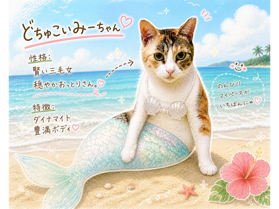 豊満ボディみーちゃん8/2(日)譲渡会